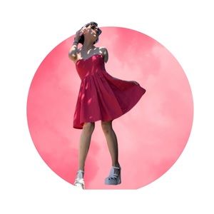 J. CREW Barbiecore 💖Petite PINK Cocktail Party Dress 🌸 Size: 4